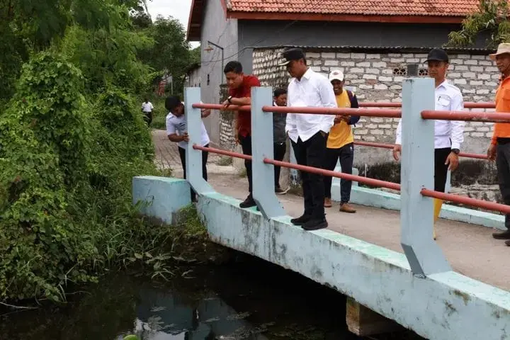 Normalisasi Sungai Pongkoran, Bangkalan Bidik Atasi Banjir