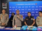 Polresta Malang Sita 15,8 Kg Ganja Januari 2026
