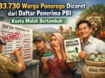 Foto ilustrasi: 33.730 PBI Ponorogo Dicoret, Kuota Nasional Bertambah
