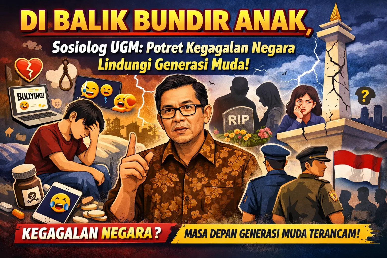 Foto ilustrasi: Sosiolog UGM: Bunuh Diri Anak Cermin Gagal Negara