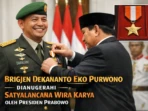 Dekananto Terima Satyalancana Wira Karya