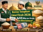 Foto ilustrasi Baznas Tetapkan Zakat Fitrah Rp50 Ribu