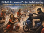 Foto ilustrasi Di Balik Keramaian Pentas Kuda Lumping