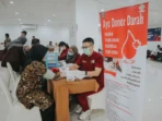 HUT SIER, Danareksa Donor 153 Kantong Darah