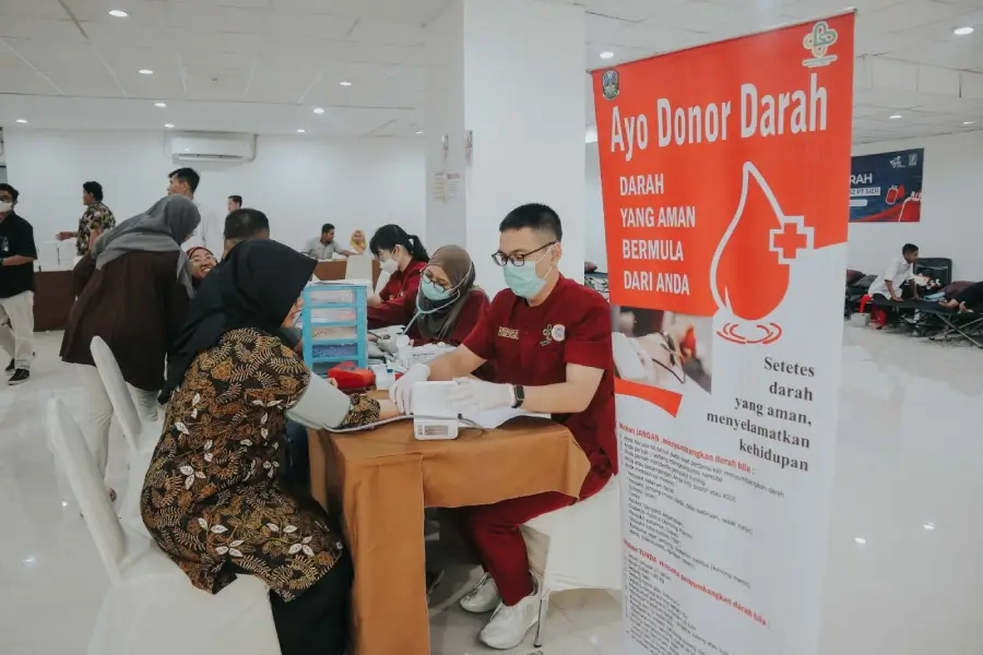 HUT SIER, Danareksa Donor 153 Kantong Darah