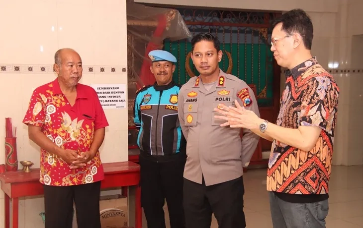 Kapolres Sumenep Pastikan Imlek Aman