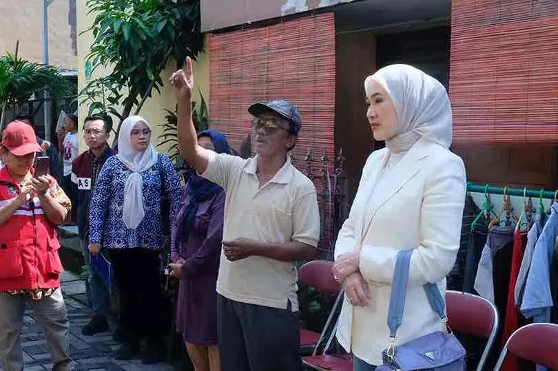 Lita Pastikan Sekolah Korban Kebakaran Aman