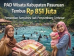 PAD Wisata Pasuruan Capai Rp851 Juta