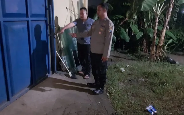 Pelaku Curanmor Gudang Jombang Kabur Tinggalkan Motor