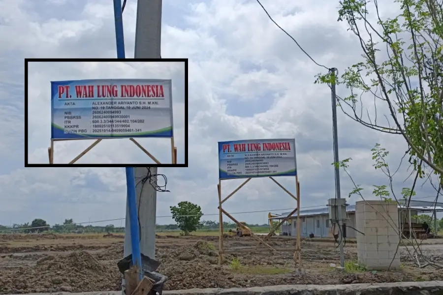 Pemkab Madiun Tolak PBG Pabrik Wah Lung