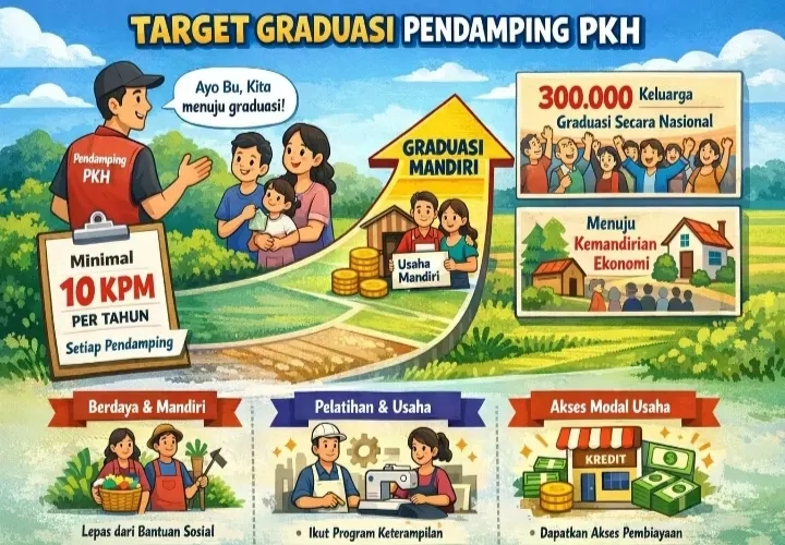 PKH Pamekasan Targetkan Graduasi 1.890 KPM