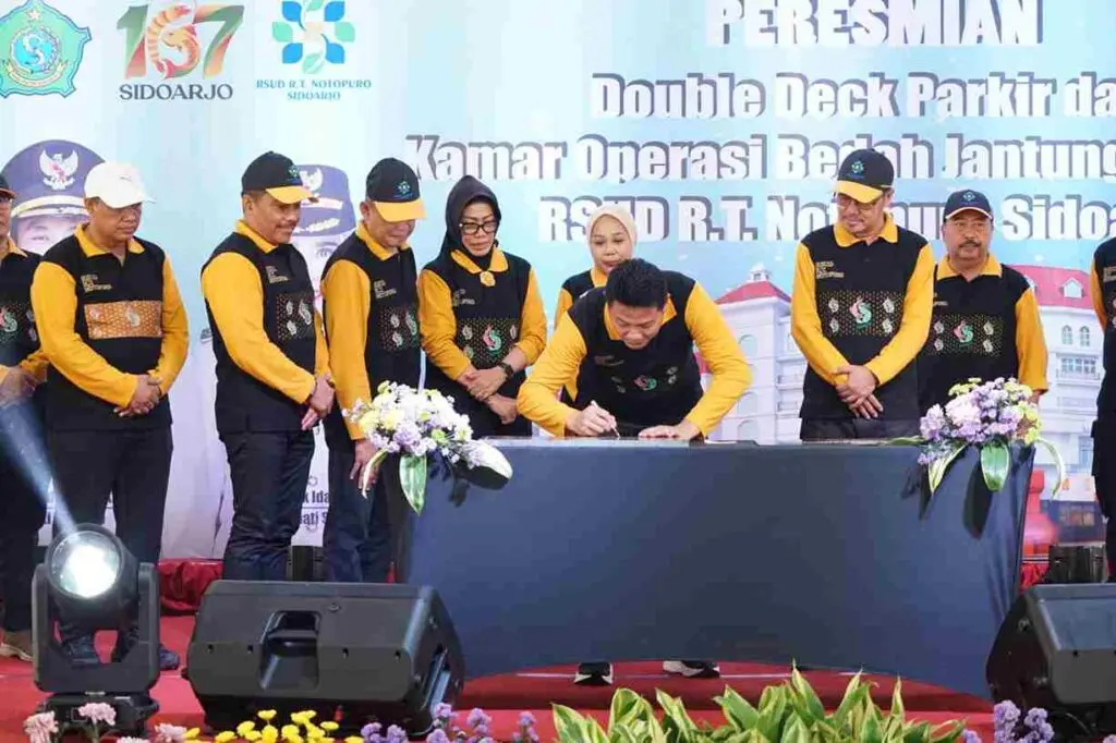 RSUD Notopuro Resmikan Parkir dan Bedah Jantung