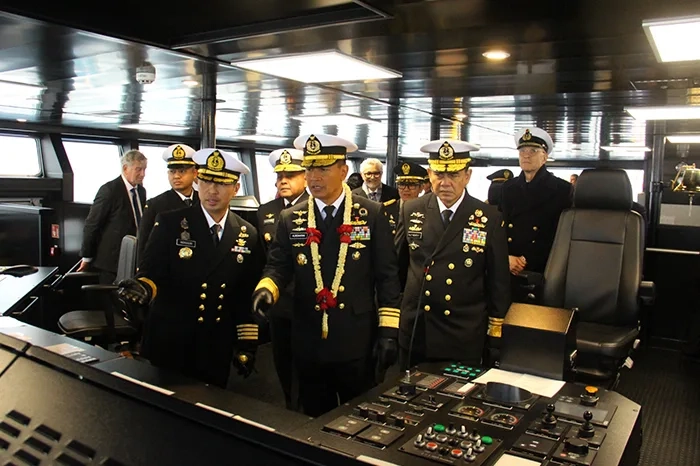 TNI AL Resmikan KRI Canopus-936, Kapal Survei Canggih