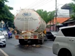 Truk Tangki Patah As, Mastrip Lumpuh Total