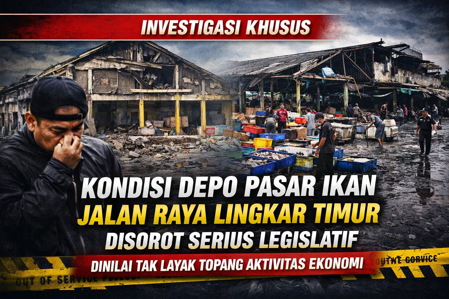 Depo Ikan Kumuh, DPRD Desak Revitalisasi Segera