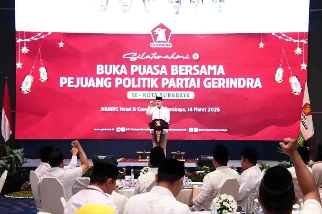 Gerindra Surabaya Konsolidasikan Kader di Ramadan