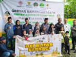 IJTI dan BAZNAS Blitar Ajak 100 Yatim Belanja