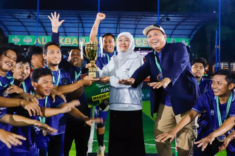 Istiqomah FC Juara Marbot Soccer League Ramadhan