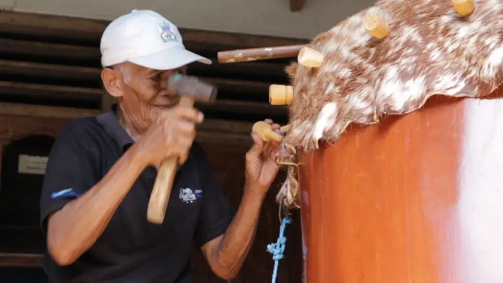 Jelang Lebaran, Servis Bedug Ponorogo Kebanjiran Pesanan