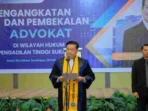 Otto Bekali Ratusan Calon Advokat, Soroti Etika Profesi