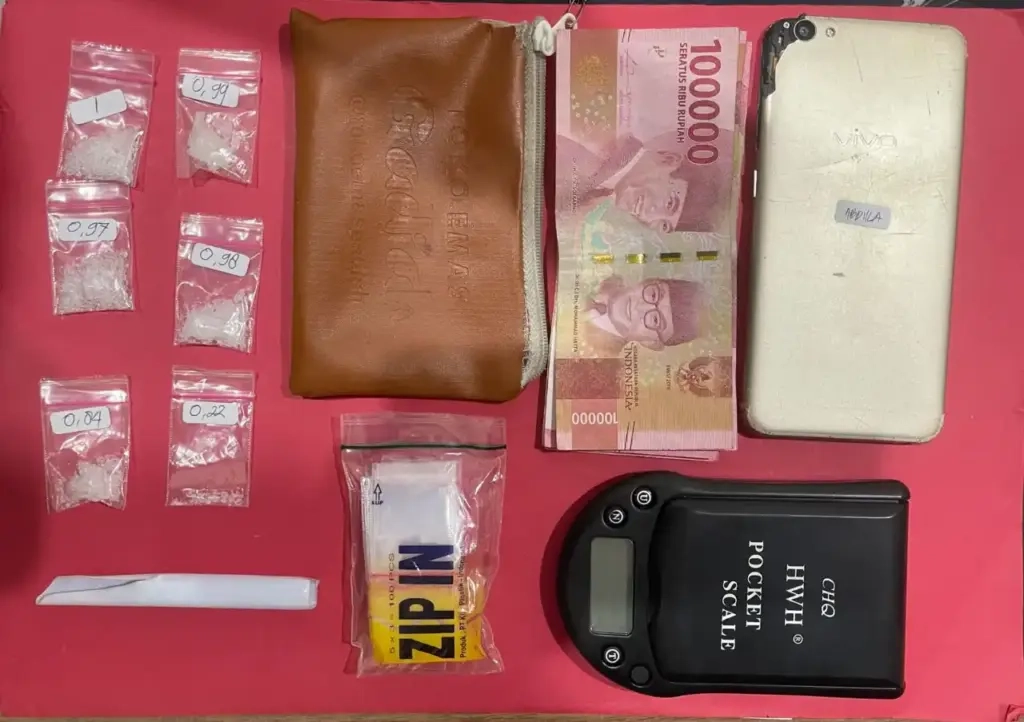 Pengedar Sabu Dibekuk di Beji, Polisi Sita Paket Narkotika