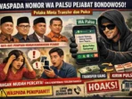 Penipuan WA Pejabat Bondowoso Kian Masif