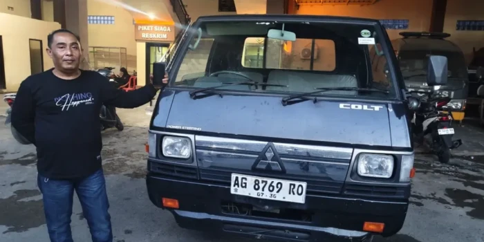 Polisi Lacak GPS, Pickup Curian Ditemukan di Madura