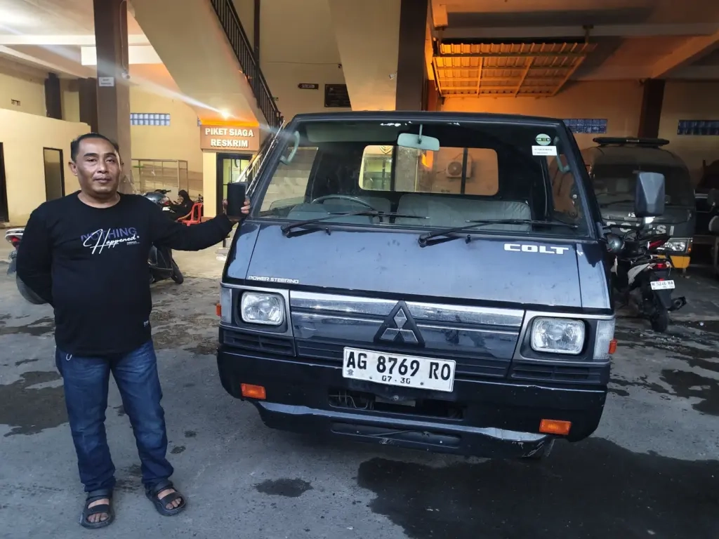 Polisi Lacak GPS, Pickup Curian Ditemukan di Madura