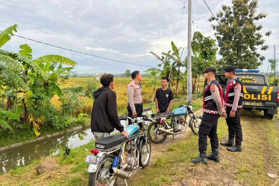 Polisi Ngawi Patroli Subuh Cegah Balap Liar
