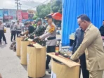 Polres Ponorogo Musnahkan Miras dan Ribuan Pil Dobel L