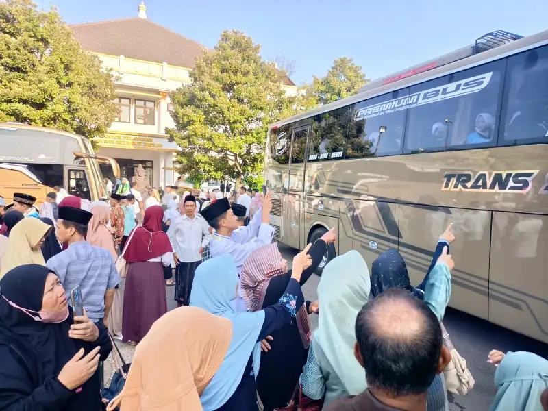 554 Jemaah Haji Ponorogo Diberangkatkan Sehari