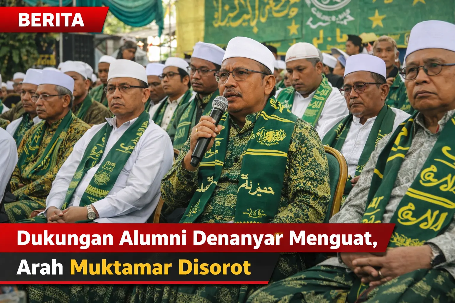 Dukungan Alumni Denanyar Menguat, Arah Muktamar Disorot