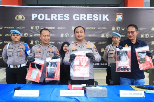 Jaringan Sabu Gresik–Surabaya Tumbang, Empat Ditangkap