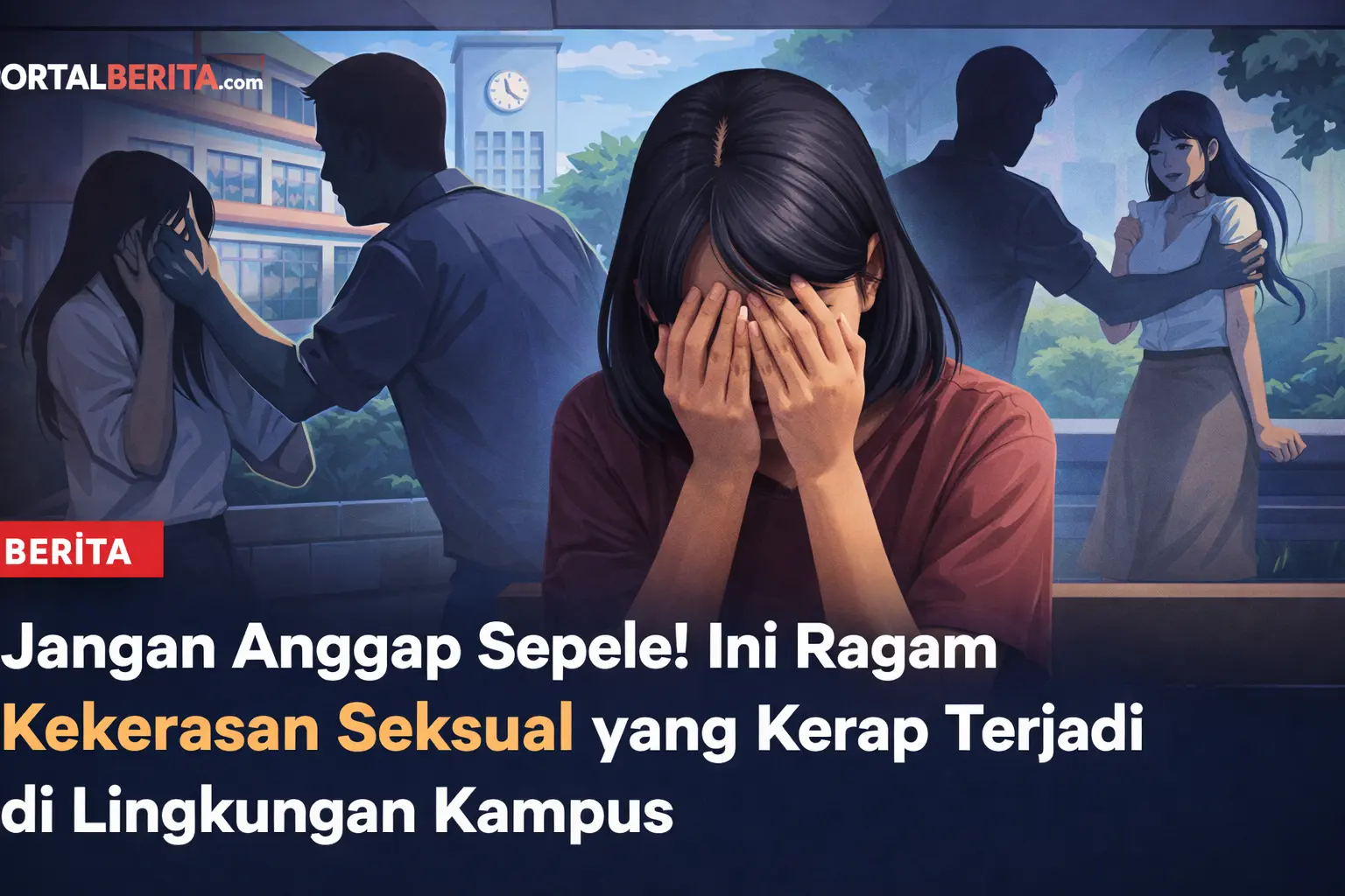 Kekerasan Seksual Kampus Kerap Dinormalisasi, Bahaya Mengintai