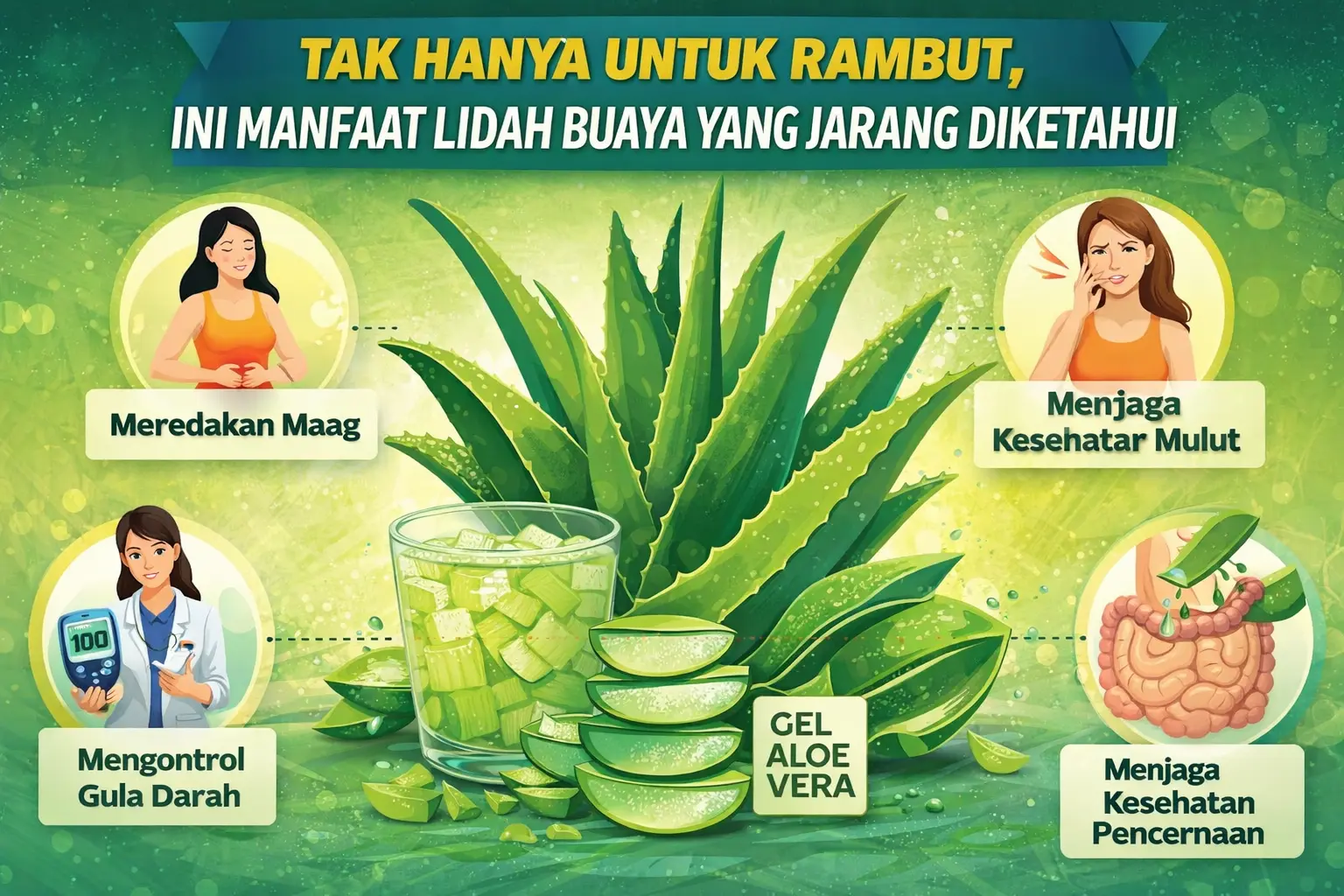 Manfaat Lidah Buaya Terungkap, Tak Sekadar Perawatan Rambut