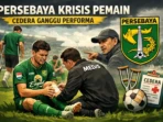 Persebaya Krisis Pemain, Cedera Ganggu Performa Persebaya Krisis Pemain, Cedera Ganggu Performa