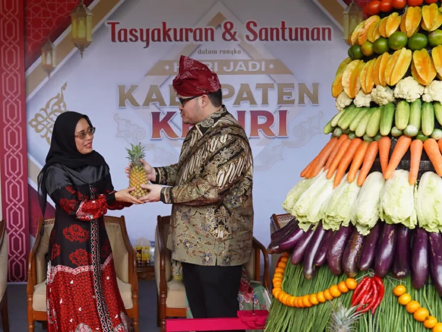 Tasyakuran Kediri Digelar Sederhana, Ada Pesan Tersirat