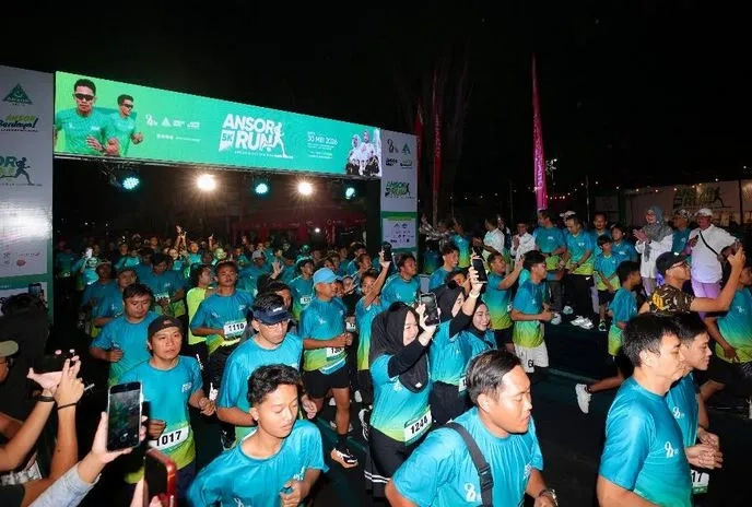 Ansor Banyuwangi Angkat Jejak Pendiri Lewat Fun Run
