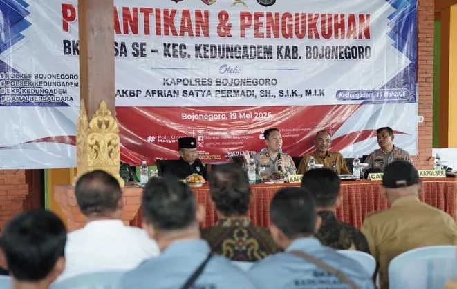 BKP Kedungadem Dikukuhkan, Polisi Soroti Konflik Lama