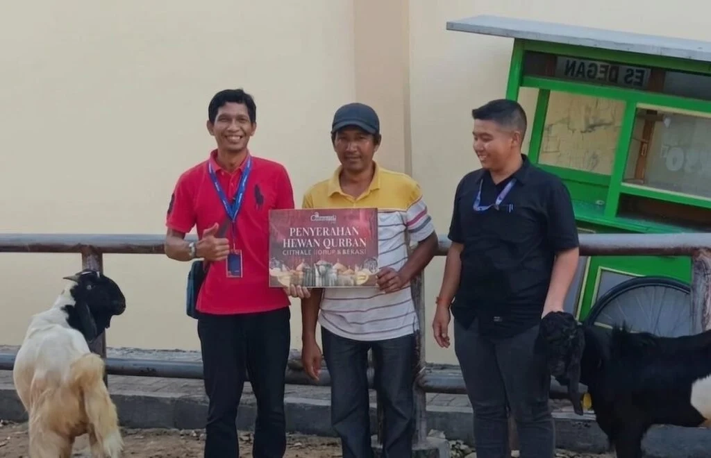 Citimall Tuban Salurkan Kurban, Tegaskan Komitmen Sosial