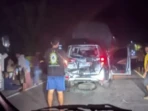 Diduga Mengantuk, Truk Box Picu Tabrakan Beruntun