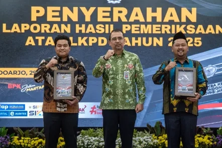 Gresik Raih WTP ke-11, BPK Ingatkan Risiko Penyimpangan