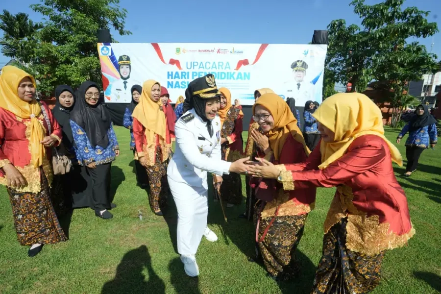 Hardiknas 2026, Wali Kota Mojokerto Pendidikan Harus Memanusiakan Manusia