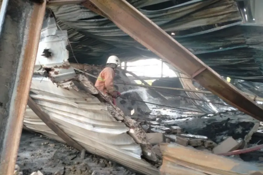Kandang Ayam Jatirejo Ludes Dilalap Api