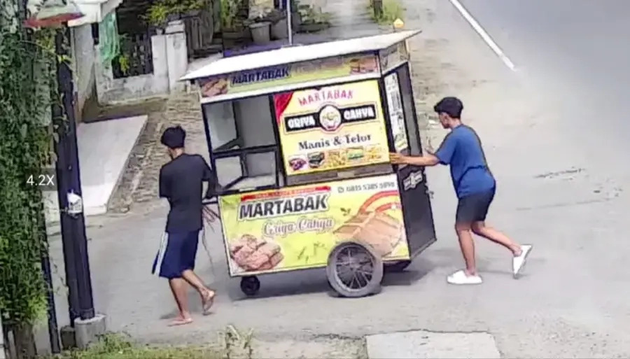 Pencuri Gerobak Terungkap, Jaringan Curanmor Terendus