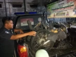 Pengendara Mobil Kijang Diduga Lalai, Pemotor Terlindas