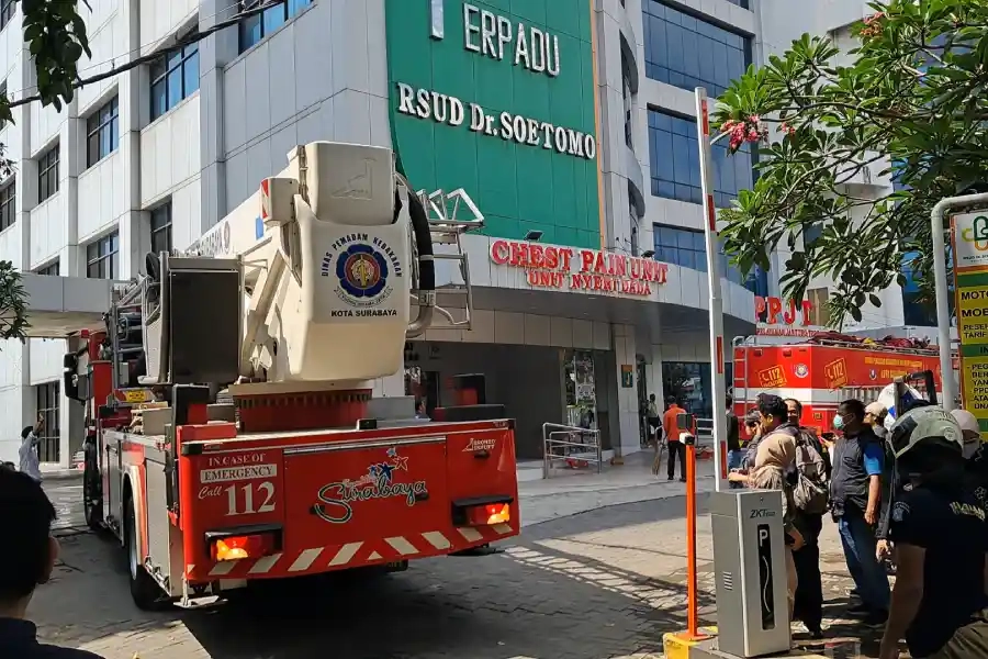 Poli Jantung Soetomo Dibuka Usai Kebakaran