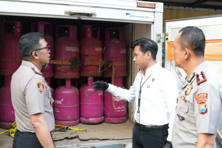 Polisi Bongkar Mafia Elpiji Subsidi Sidoarjo