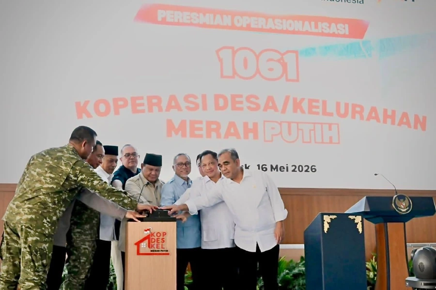 Prabowo Resmikan Seribu Koperasi Desa