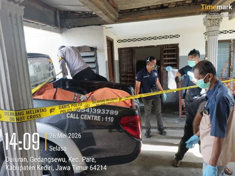 Pria Mojokerto Tewas Membusuk di Kost Pare